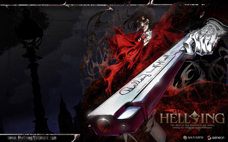 Alucard - vampire, alucard, hellsing, anime