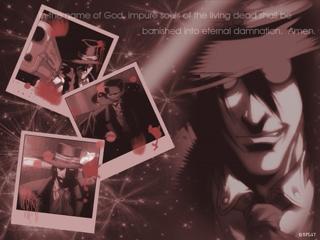 Alucard - anime, hellsing, vampire, alucard