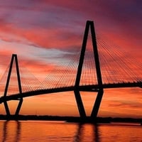 Bridges-at-Sunset