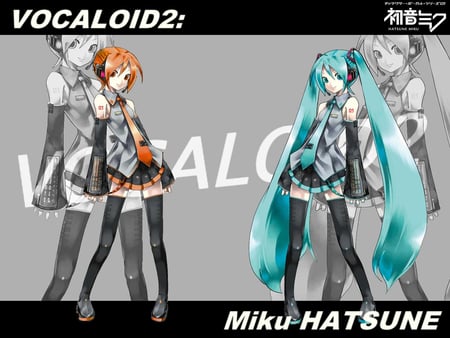 vocaloid - girl, vocaloid, blue, anime, cute