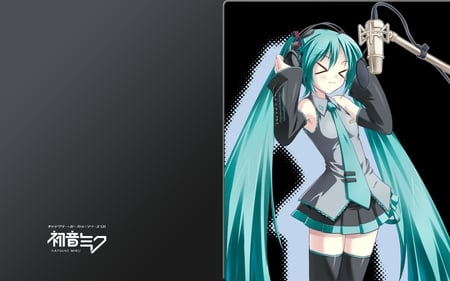 vocaloid - girl, vocaloid, blue, anime, cute