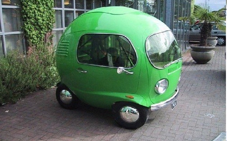 Bubble Car - joke, funny, car, bubble