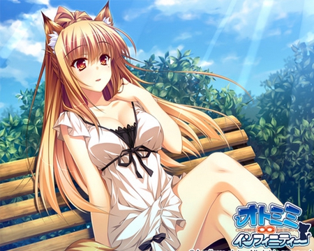 Beauty Foxy - foxy, otomimi infinity, beauty, wall, game, girl