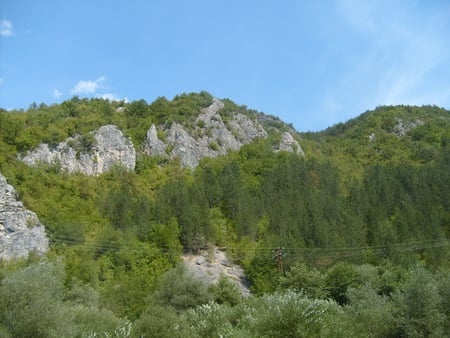 Rhodopy - summer, forest, rocks, beauty, photo, sky, nice, photography, trees, nature, mountain, bulgaria, green