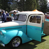Ford pick up at the Radium Hot Springs car show 67 