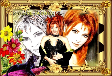 MYLENE FARMER - mylene farmer, singer, 2012, model