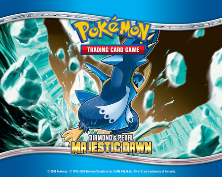 Pokemon Majestic Dawn - splashes, water, emboleon, penguin