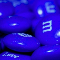 Blue M&M Candies