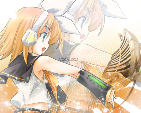 Rin Kagamine - women, anime, vocaloid, rin kagamine