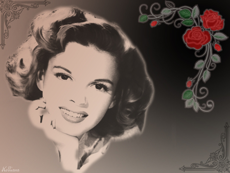 Perfect Smile - kelliana, roses, perfect smile, red, black and white