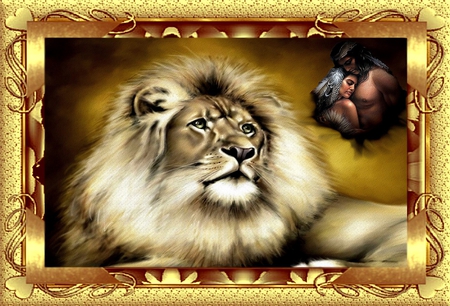 DREAM - lion, nature, 2012, dream