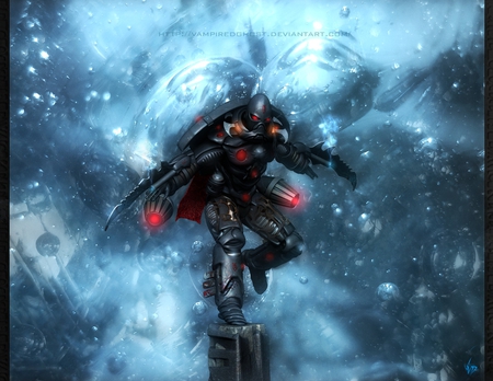 Warhammer 40000 Dawn of War Eldars - warhammer, ulthwe, dawn of war, warhammer 40k, eldars, warp spider, eldar, warhammer 40000