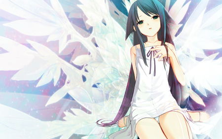 Saya - saya no uta, anime, women, nitroplus