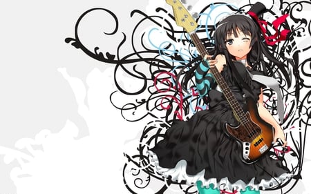 Guitar Girl - girl, guitar, music, anime, cute