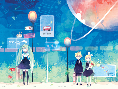 Vocaloid - anime, girls, cute, vocaloid