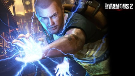 inFamous 2 ~ Cole McGrath - cole, video game, good, infamous