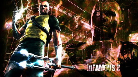 inFamous 2 - good, video game, infamous, cole