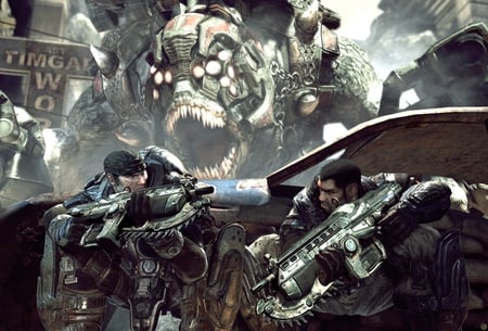 Gears - screenshot, game, video, gears, gears of war