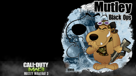 Mutley Warfare 3 - humour, madmark99, mw3, mutley