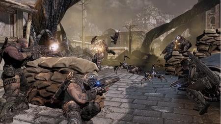 G.O.W. - video, game, screenshot, gears of war, gears