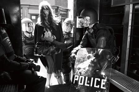 State of Emergency 10 - editorial, vogue, vogue italia, fashion, hilary rhoda, steven meisel