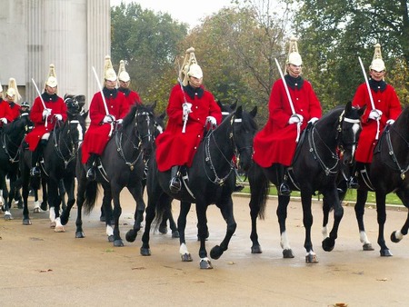 Changing of The Horse Guard - england, royalty, horses, horse guard, london, animals