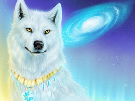 white wolf