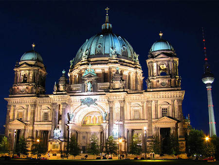 Berlin Cathedral (Berliner Dom) Germany - berliner dom, germany, berlin cathedral