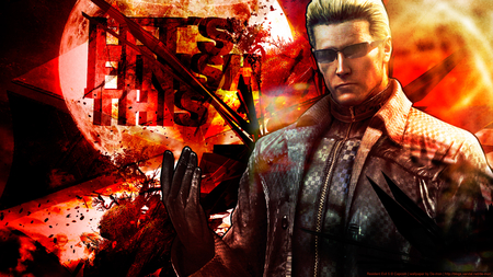 Albert Wesker ~ Let's Finish This - resident evil, wesker, coat, glasses