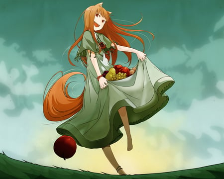 Spice & Wolf ~ It's All Mine - anime, women, spice and wolf, holo