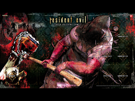 Resident Evil ~ Gamemat - resident evil, manji, horror, video game