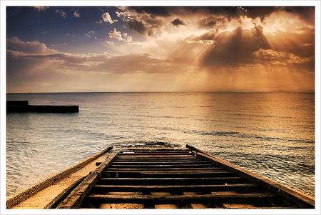 Beach - nature, sunday, cloudy, other