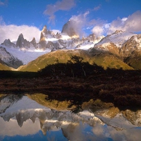 Mountains Reflection