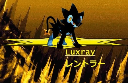 Luxray - pokemon, luxray, game, rentorar, anime