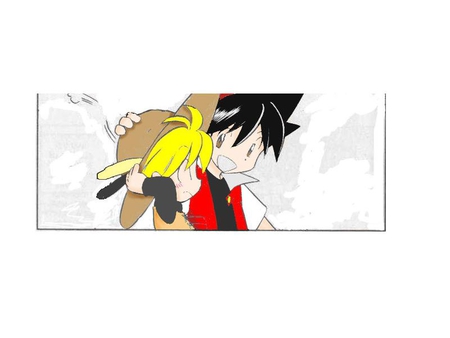 Yellow and Red-Pokemon Adventures Manga - manga, anime, yellow, pokemon adventures, pokemon, red