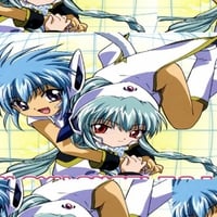 Galaxy Angel-Vanilla H and Nano-Nano Pudding CD Cover Collage