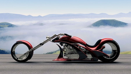 Future Ride - bike, motorcycle, concept, futuristic, custom, future