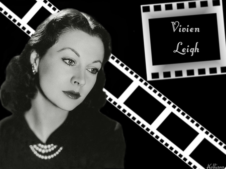 Vivien Leigh - 50s, women, actresses, beauty, black and white, 40s, goddesses of the silver screen, fortys, film, fifties, golden era, vivien leigh, movie, female