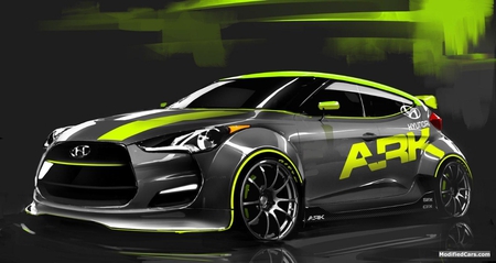 Hyundai Veloster 2011 - veloster, hyundai, ark, 2011