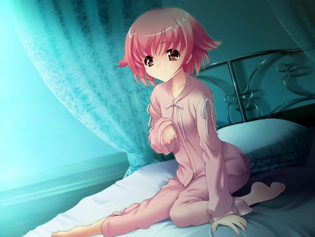 Pajama Party - girls, love, anime, hot