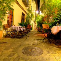 Outside Cafe