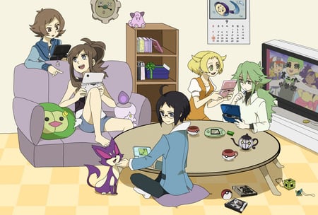 Pokemon Sleepover!