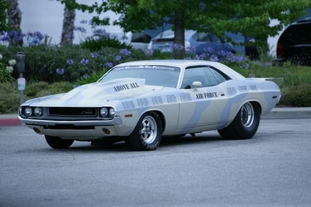 Air Force Challenger - challenger, air, dodge, racer, force, car, 1970, 70, drag