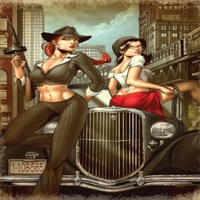 Gangster Pinup 2