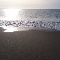 winter beach