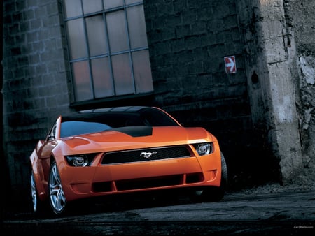 Ford Mustang - ford, giugiaro, mustang, show