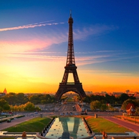 Paris at Sunset