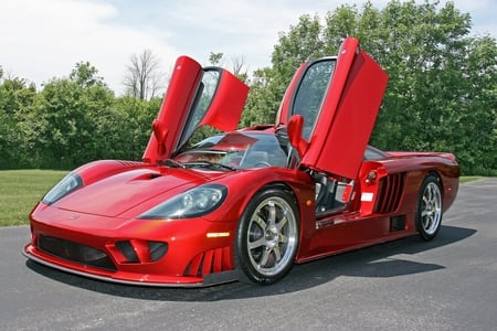 Saleen S7 - 06, red, car, 2011, 10