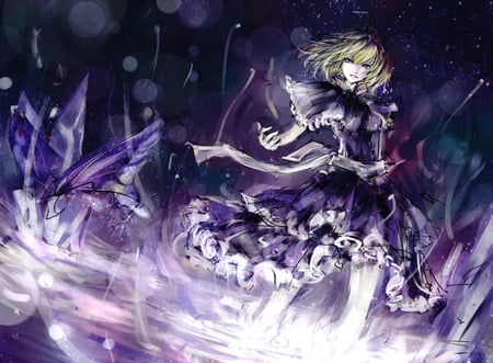 Alice Margatroid - anime, anime girl, touhou, girl, cool, alice margatroid