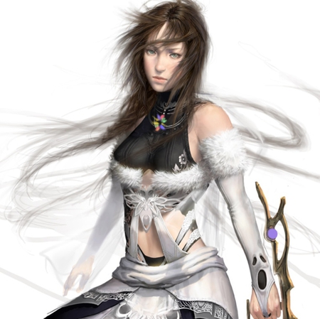 Beautiful - face, sword, pretty, beauty, beautiful, hot, girl, dress, cg, fighter, fantasy, action, sexy, sad, female, eye